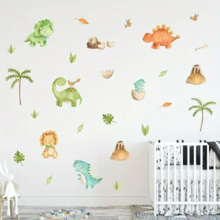 Sticker Muro Dinosaurio