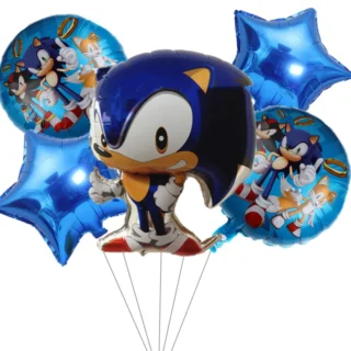 Cumpleaños Sonic Globos