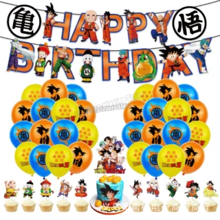 Cumpleaños Dragon Ball 5 Set