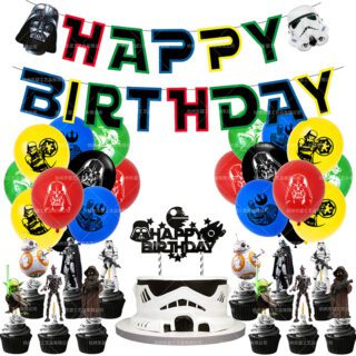 Cumpleaños Star Wars 1 Set
