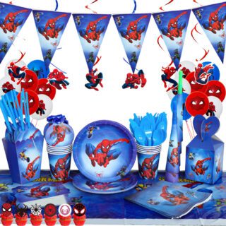 Cumpleaños Spider Man 8 Set