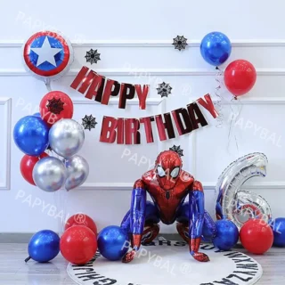 Cumpleaños Spider Man 5