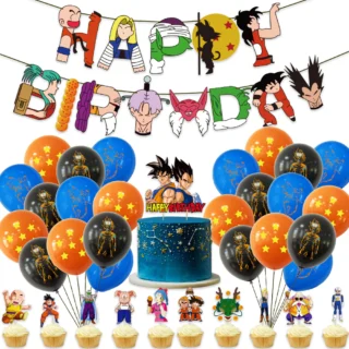 Cumpleaños Dragon Ball 4 Set