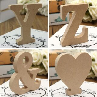 Letras de Madera 3