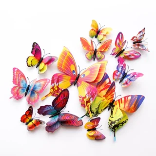 Mariposas 3D Adhesivas 2