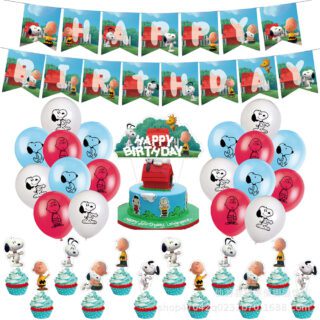 Cumpleaños Snoopy 1