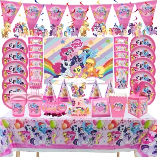 Cumpleaños My Little Pony 4 Set