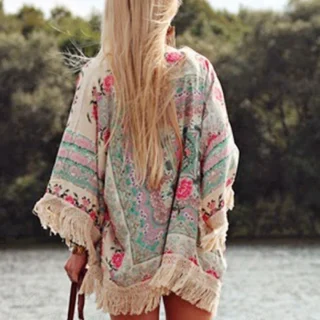 Kimono con Flores
