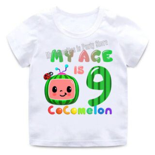 Cumpleaños Cocomelon 3 Polera