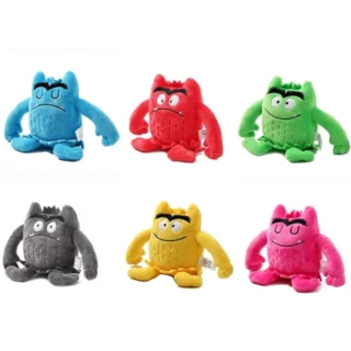 Peluches Monstruos de Colores