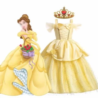 Disfraz Princesas Bella