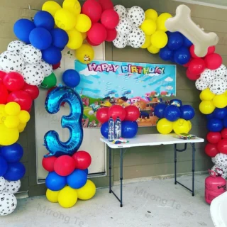 Cumpleaños Paw Patrol 6 Arco de Globos