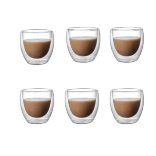 Vasos Doble Vidrio 4